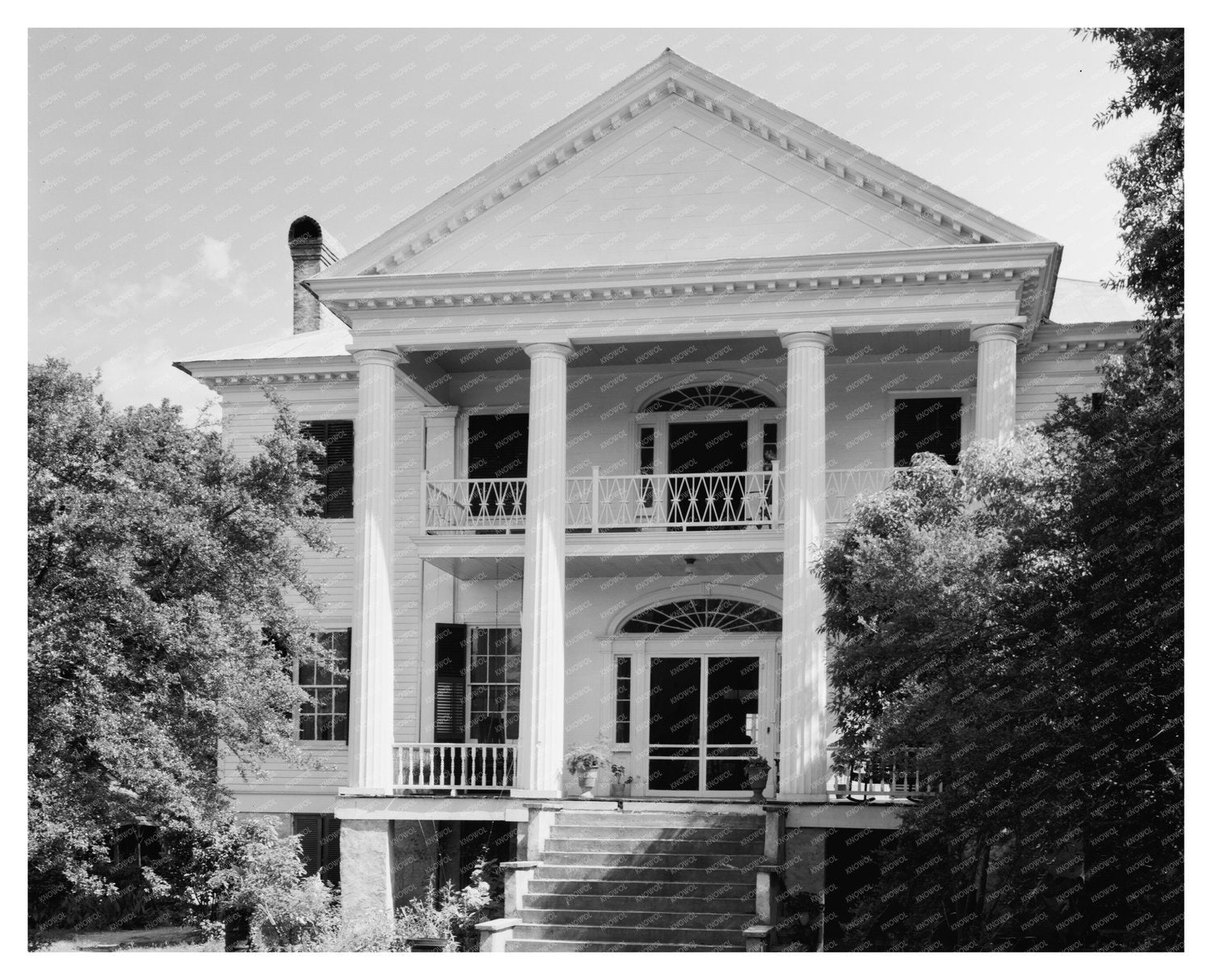 Matthews-Tait House, Camden, AL, 1840 Architecture History