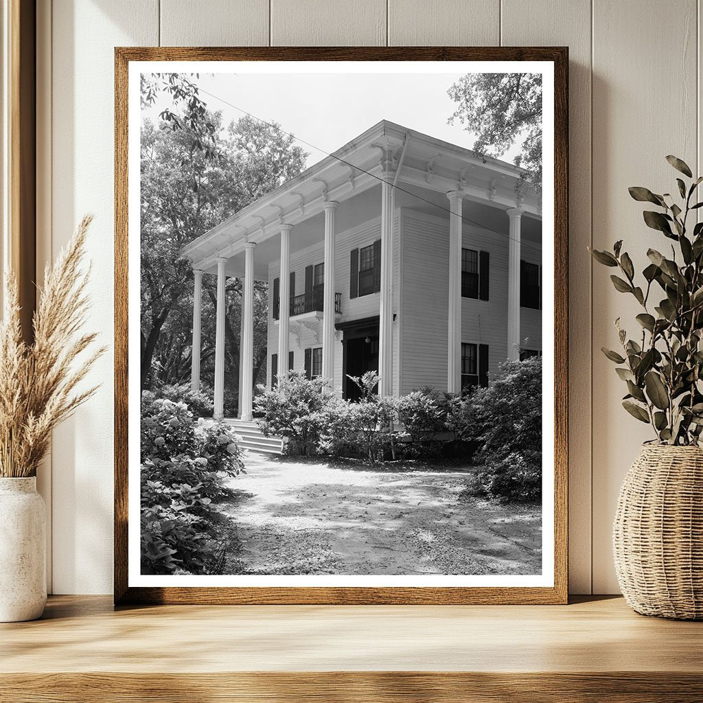 Historic Mobile Building, Alabama 1855 Architecture