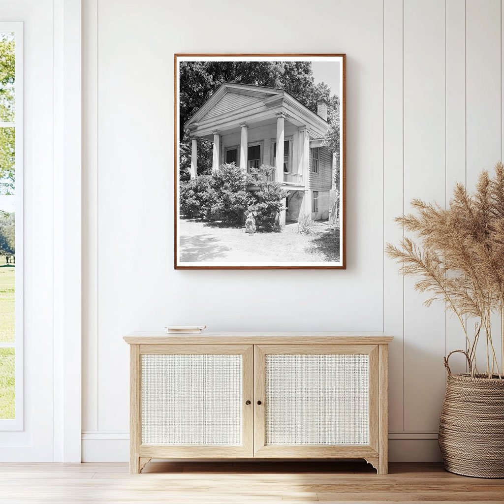 Gulf Coast Colonial Architecture in Mobile, Alabama, 1839