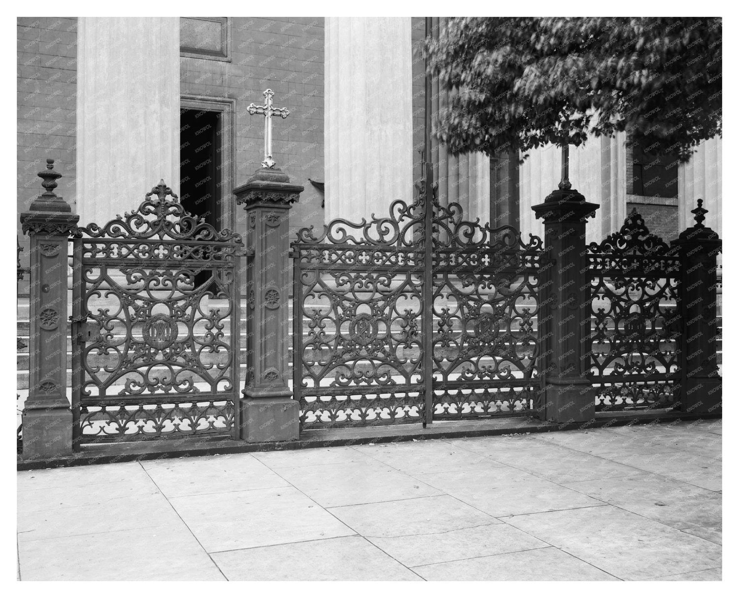 Mobile AL Ironwork Photo from Early 20th Century