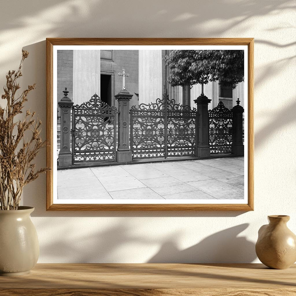 Mobile AL Ironwork Photo from Early 20th Century