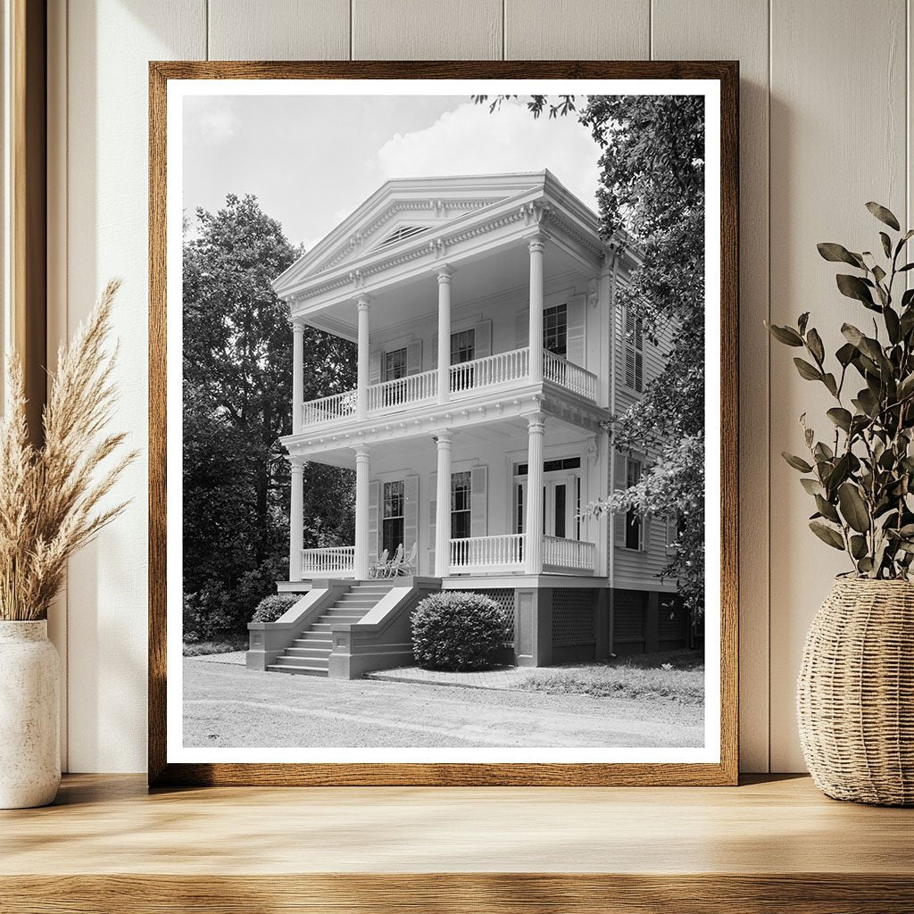1840 House in Spring Hill, Mobile, Alabama - Historic Photo