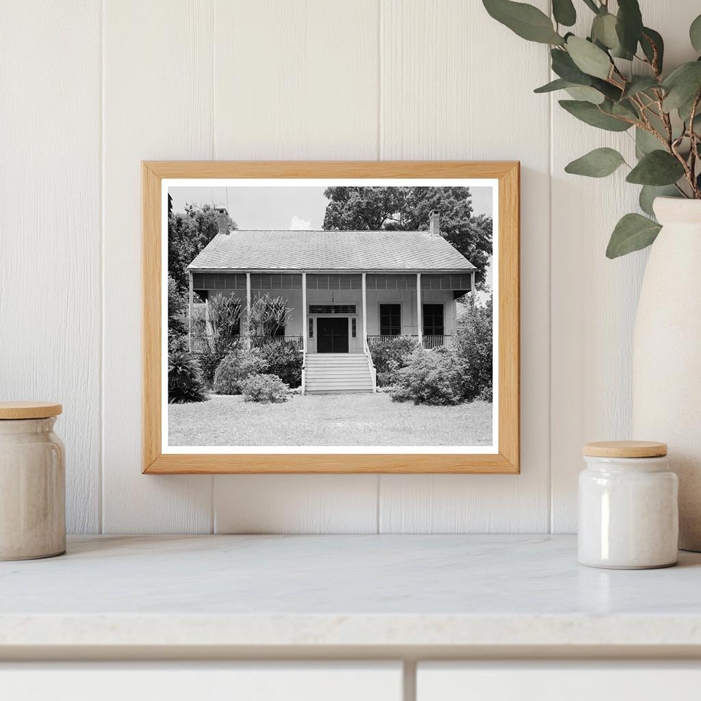 Mobile AL Vintage Building Photo 1836 Architectural History