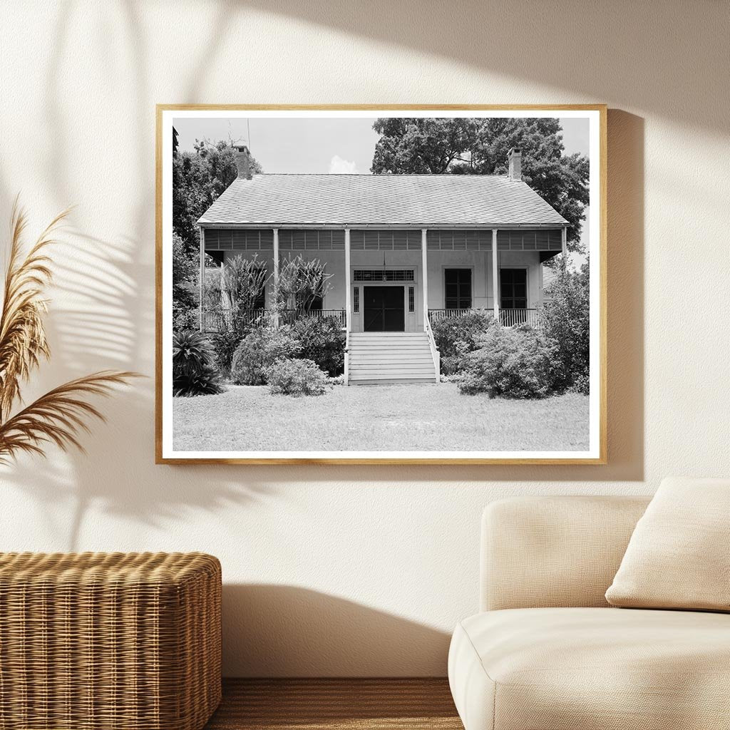 Mobile AL Vintage Building Photo 1836 Architectural History