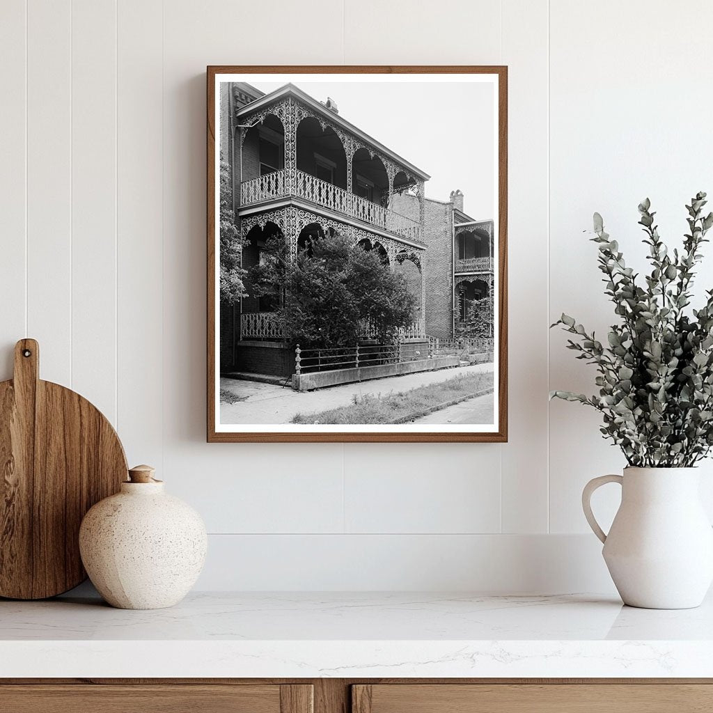 1900s Ironwork Residence in Mobile, Alabama