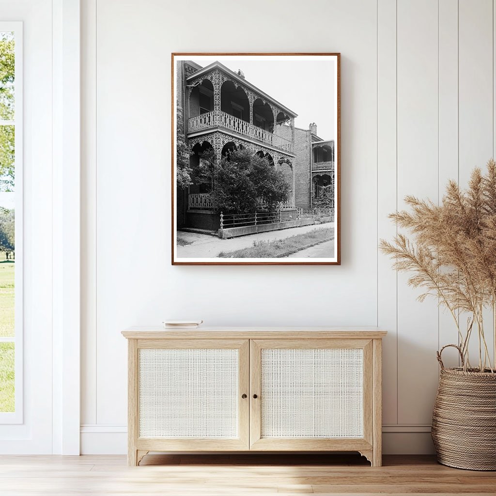 1900s Ironwork Residence in Mobile, Alabama