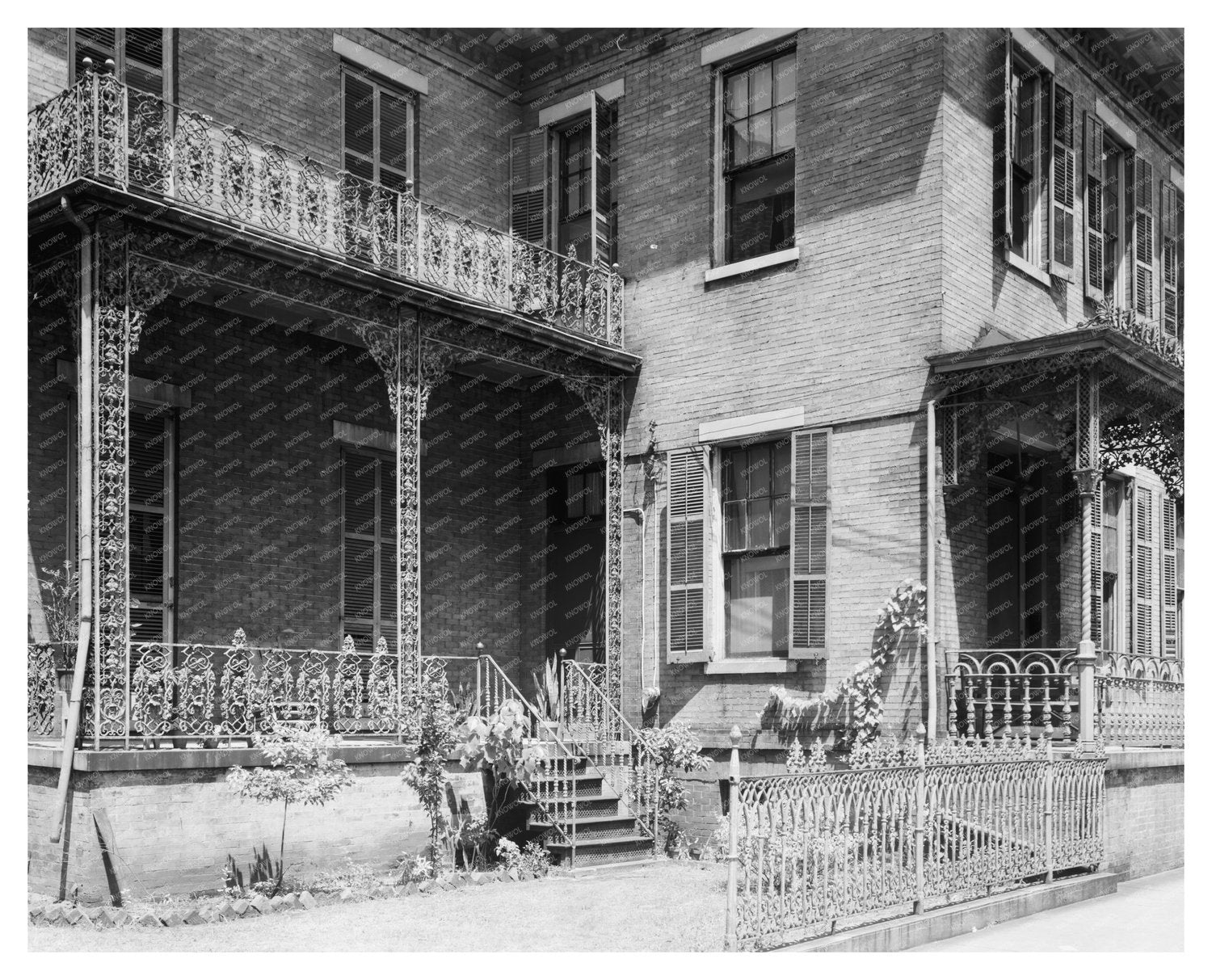 Mobile, AL Architectural Detail, Early 1900s
