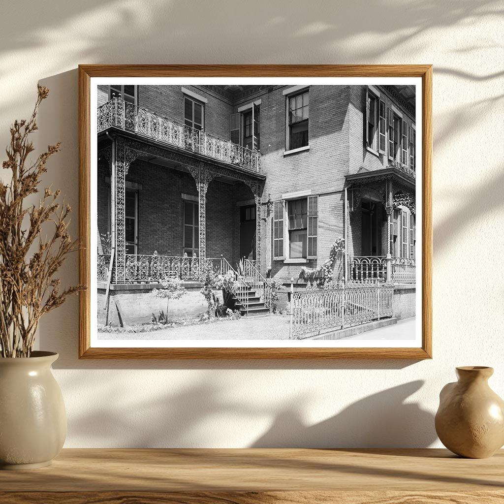 Mobile, AL Architectural Detail, Early 1900s