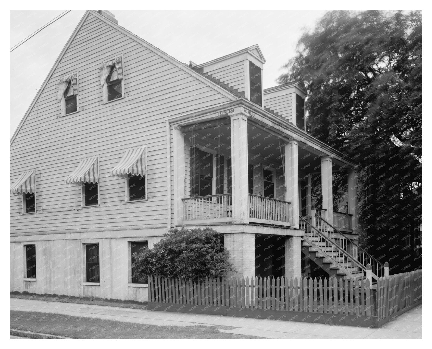 Historic Mobile AL Residence Photo, Early 1900s