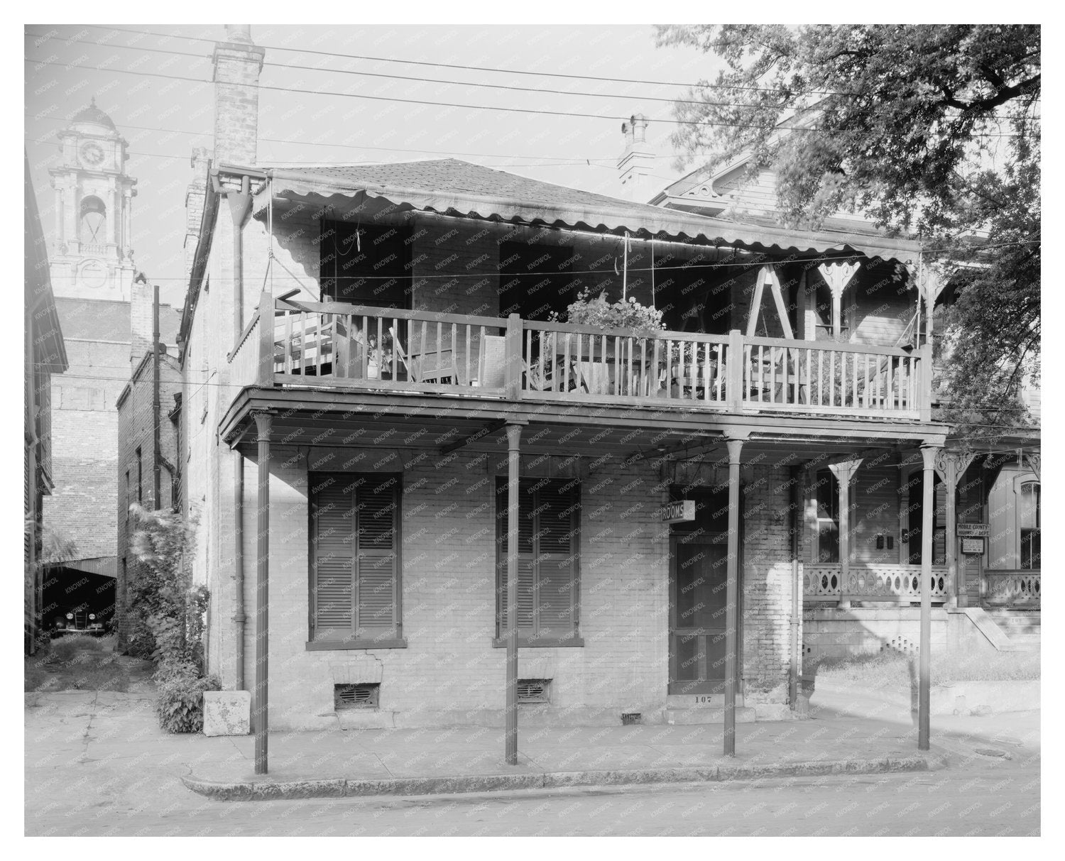Pollock Estate in Mobile, Alabama (1850-1852) History Photo