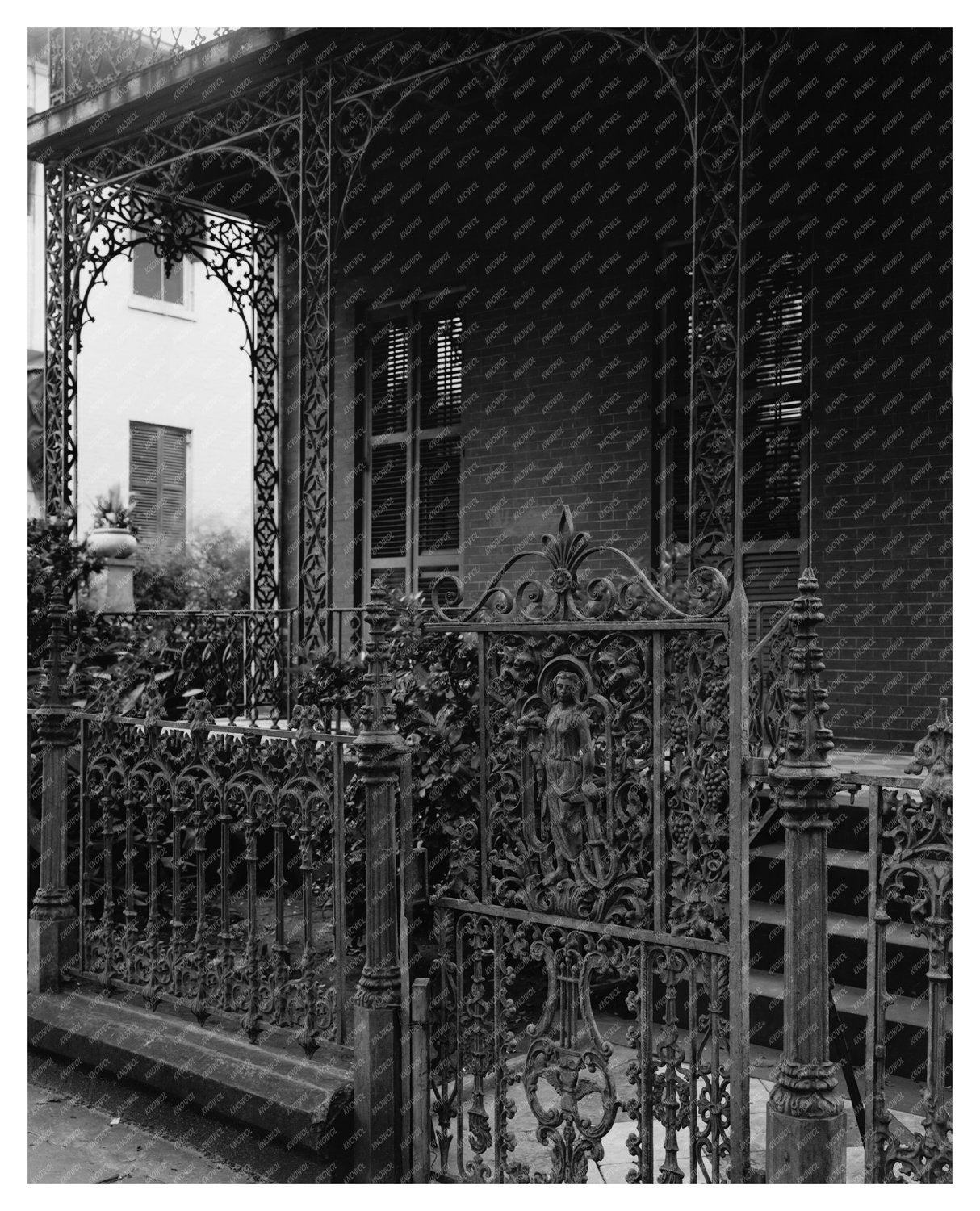 Mobile AL Architectural Details, Early 20th Century Image
