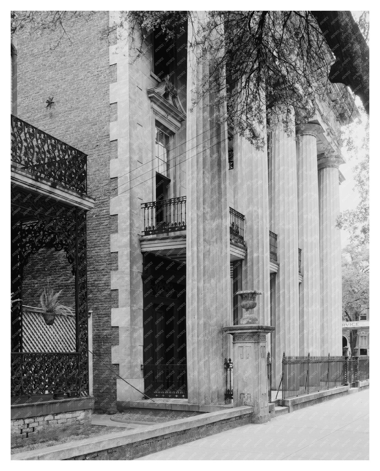 1840 Greek Revival School in Mobile, Alabama
