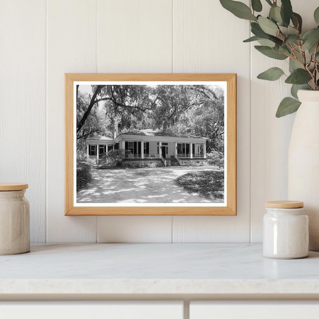 Augusta Evans House, Mobile, Alabama, 1953 Photo Archive