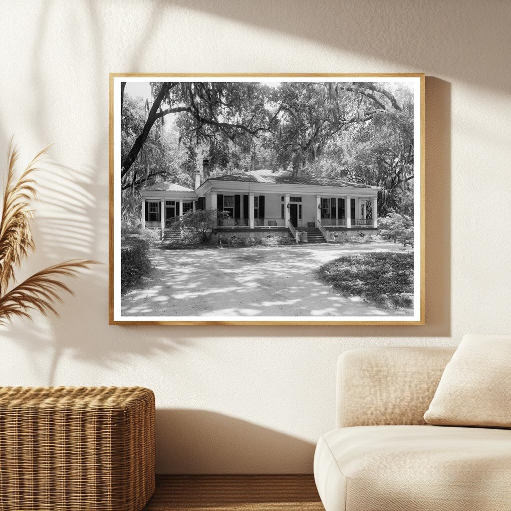 Augusta Evans House, Mobile, Alabama, 1953 Photo Archive