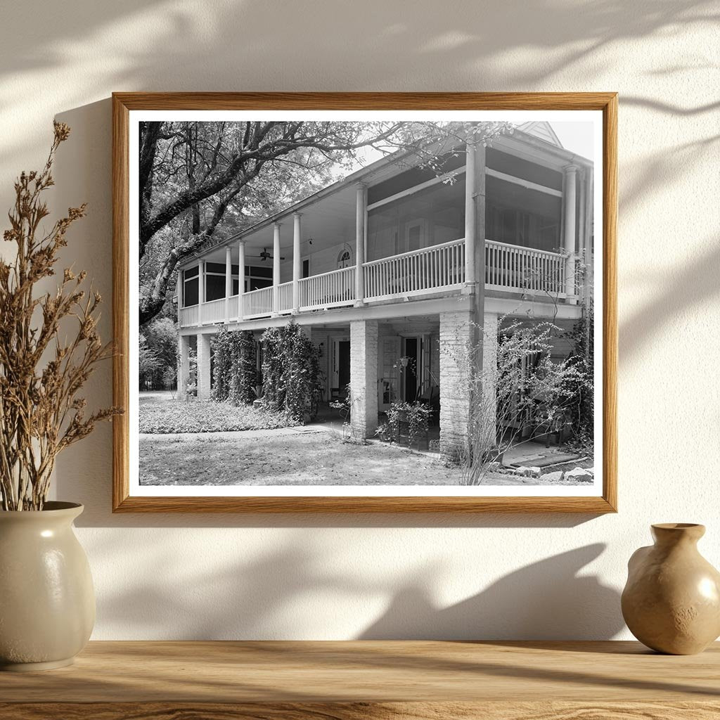 1831 Raised Cottage in Mobile, Alabama - Historical Photo