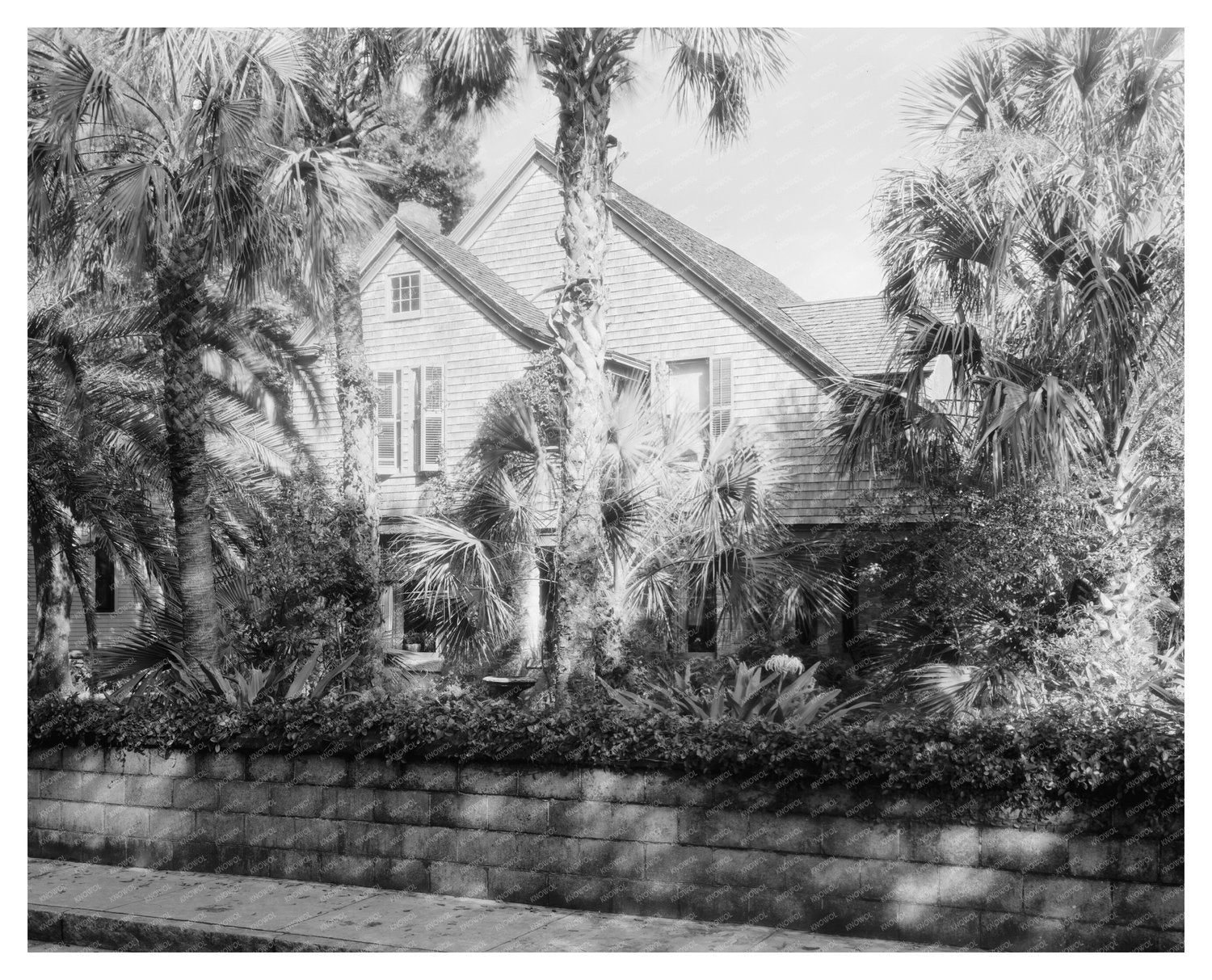Horruytiner House in St. Augustine, Florida, 20th Century