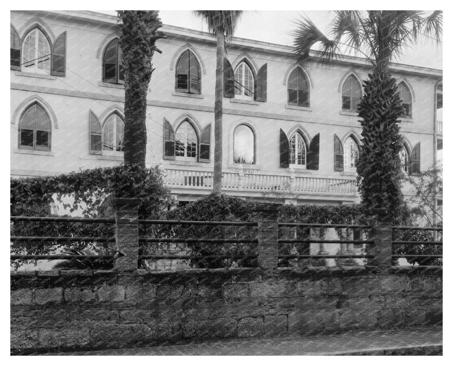 St. Augustine Convent Architecture, FL 1953