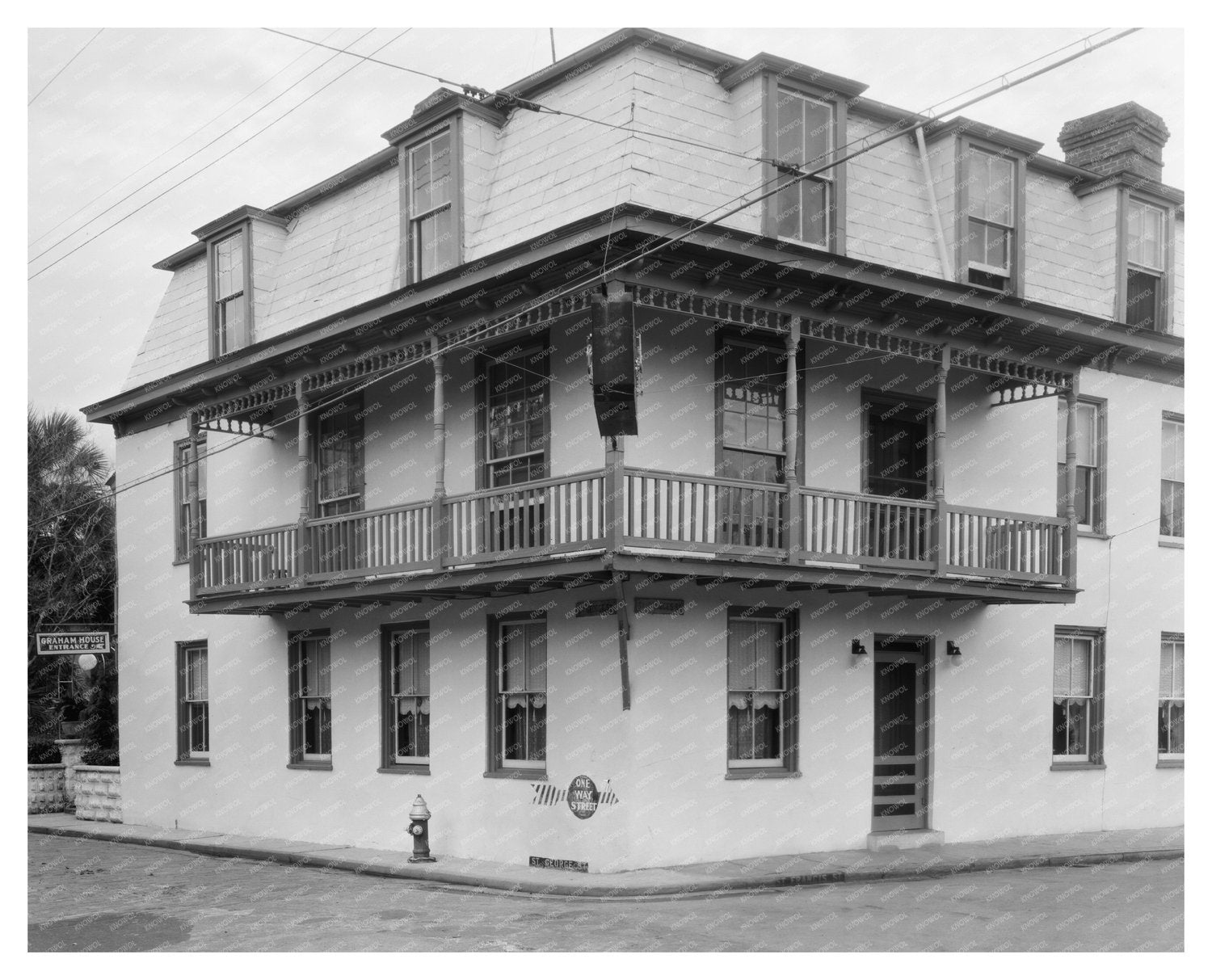 Garcia-Dumitt House Photo, St. Augustine FL, 20th Century