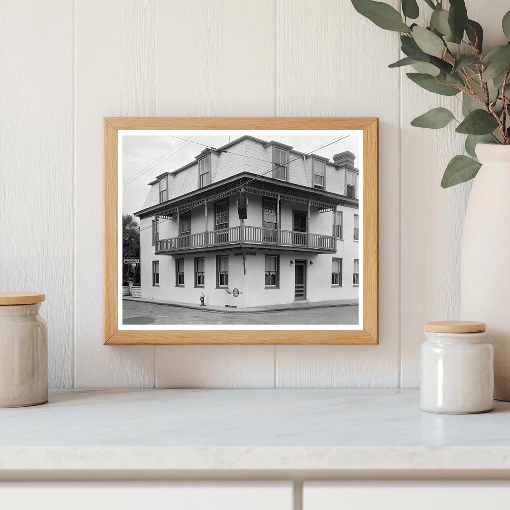 Garcia-Dumitt House Photo, St. Augustine FL, 20th Century
