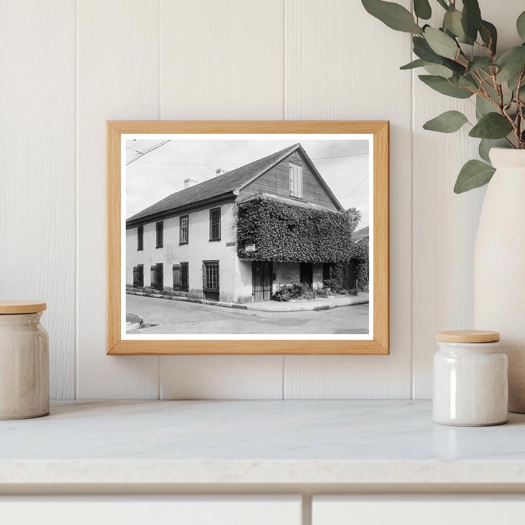Tovar Cannonball House, St. Augustine, FL 1763 History