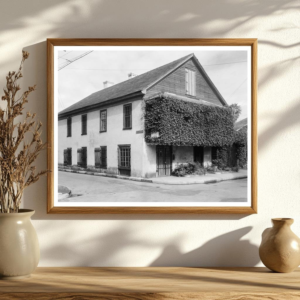 Tovar Cannonball House, St. Augustine, FL 1763 History