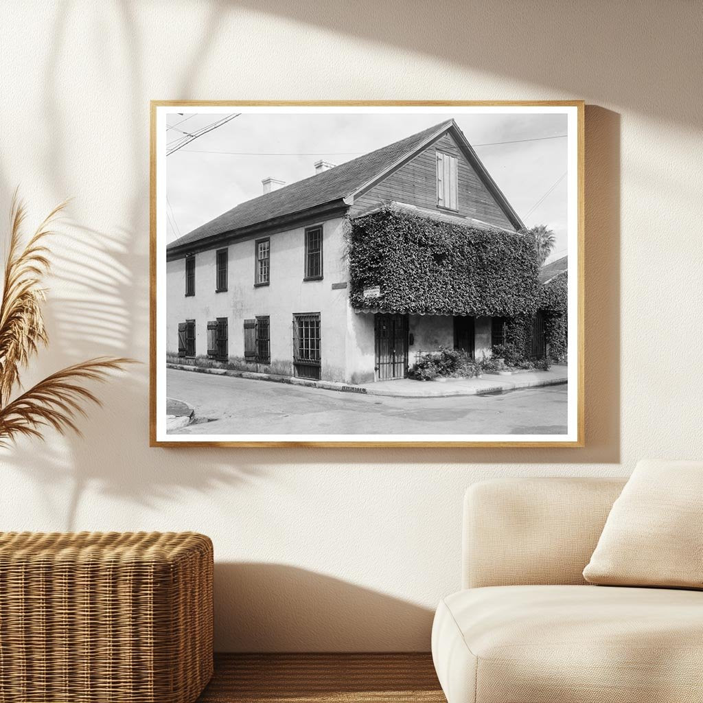 Tovar Cannonball House, St. Augustine, FL 1763 History