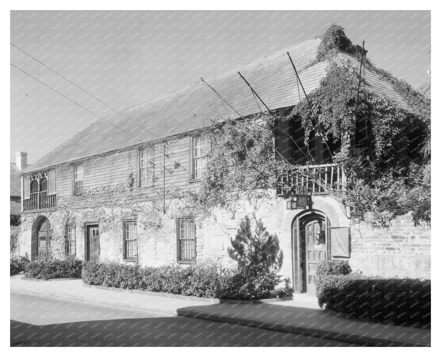 Gonzalez-Alvarez House, St. Augustine, Florida, 18th Century