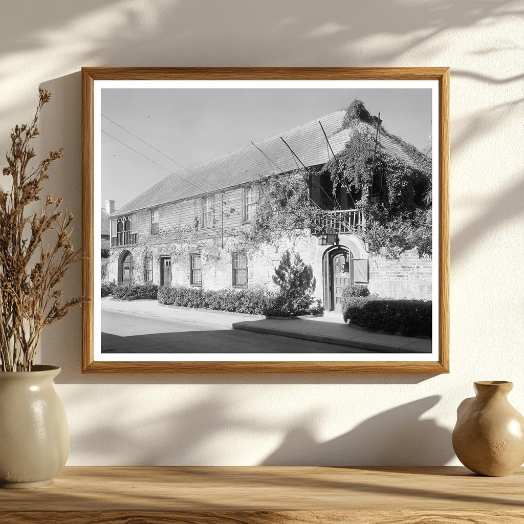 Gonzalez-Alvarez House, St. Augustine, Florida, 18th Century