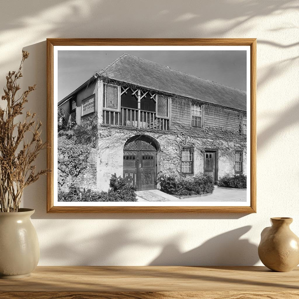 Gonzalez-Alvarez House, St. Augustine, FL, 18th Century