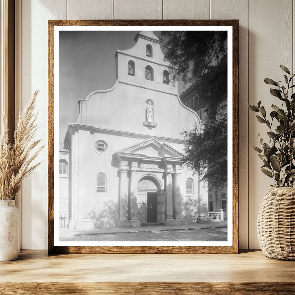 St. Augustine Cathedral Photo, Florida, Early 20th Century