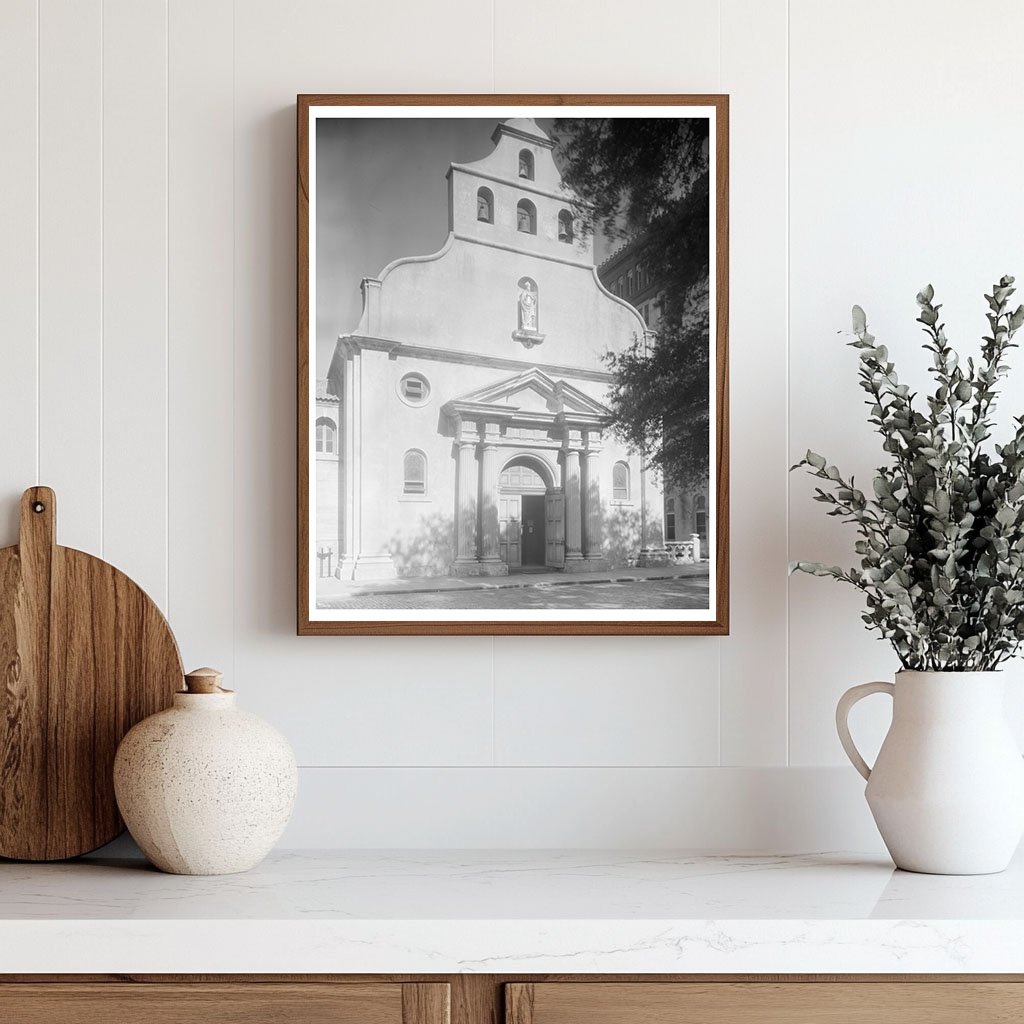 St. Augustine Cathedral Photo, Florida, Early 20th Century