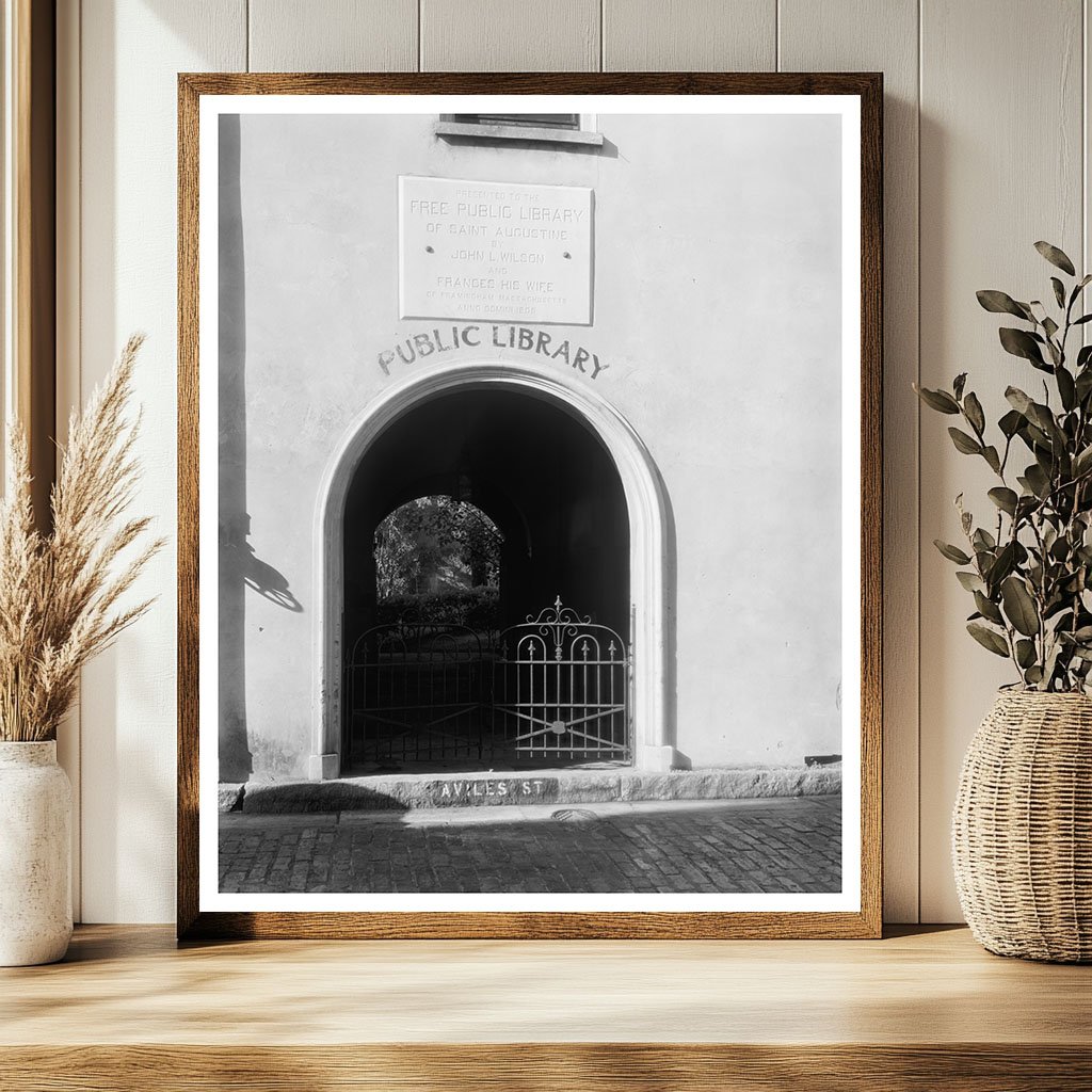Segui-Smith House, St. Augustine, FL - Historic Photo 1953