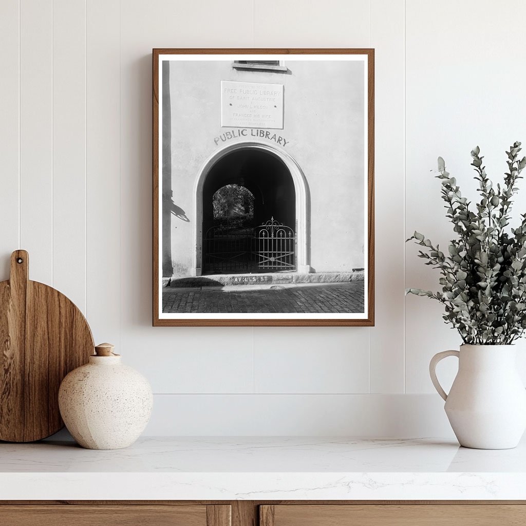 Segui-Smith House, St. Augustine, FL - Historic Photo 1953