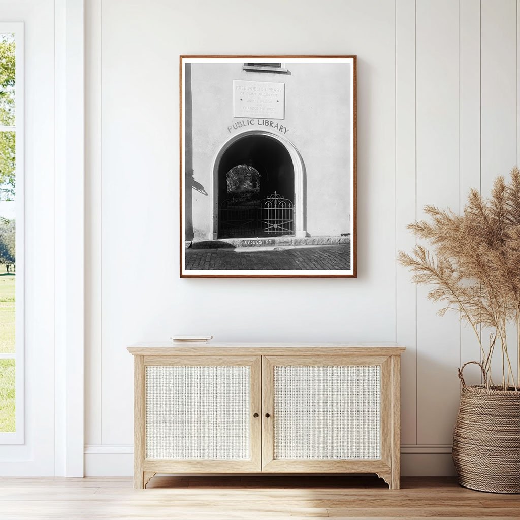 Segui-Smith House, St. Augustine, FL - Historic Photo 1953
