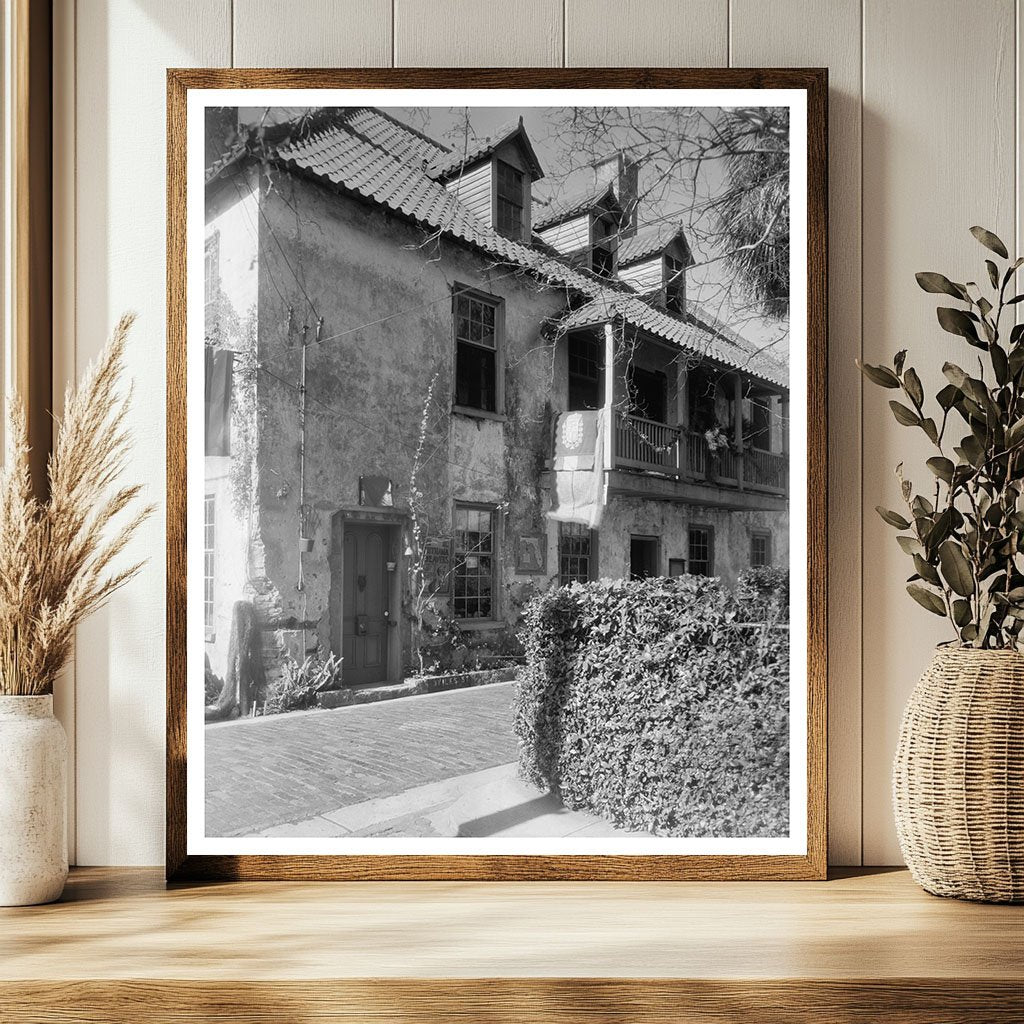 Ximenez-Fatio House, St. Augustine, FL, Early 18th Century