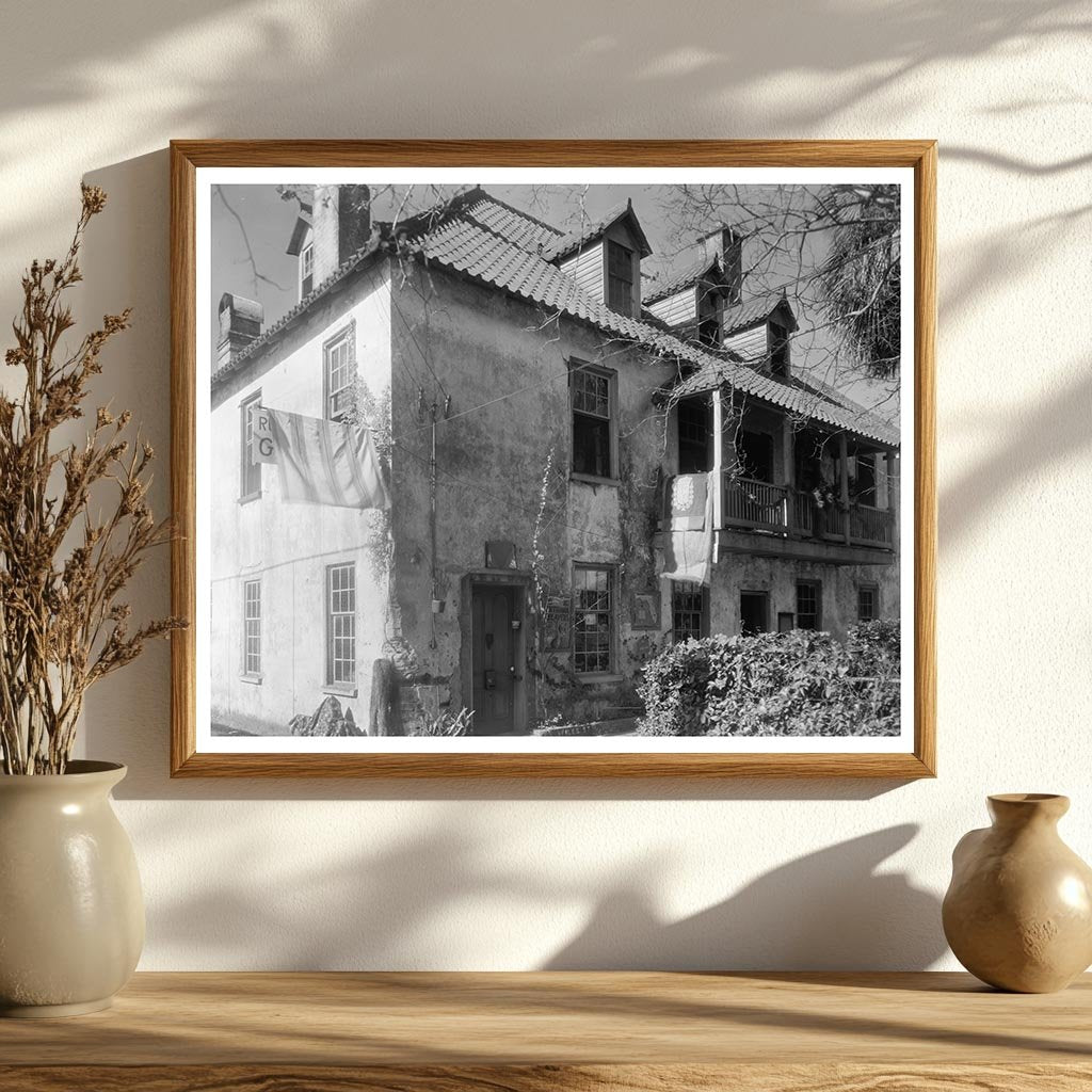 Ximenez-Fatio House, St. Augustine, FL, 18th Century History