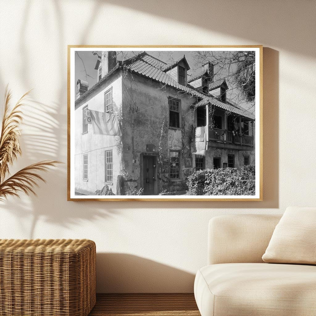 Ximenez-Fatio House, St. Augustine, FL, 18th Century History