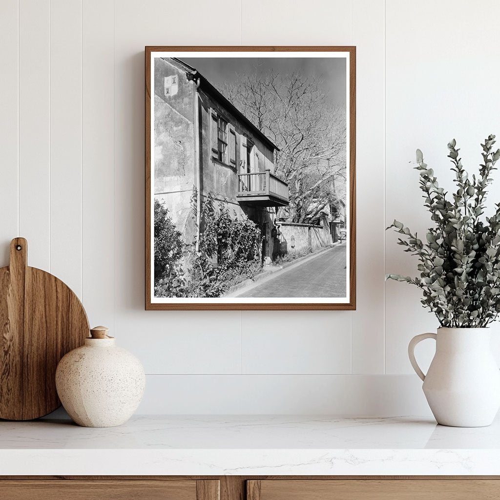 Historic Old House in St. Augustine, FL, circa 1803