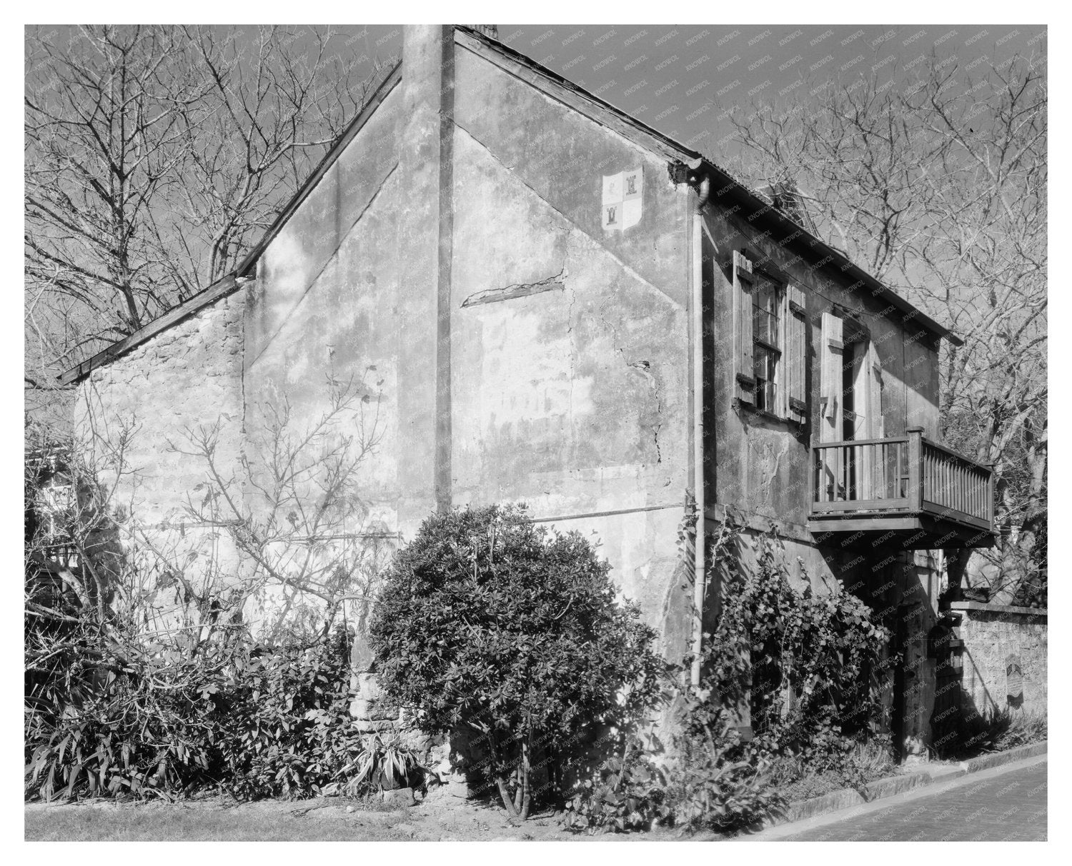 The Old House, St. Augustine, FL, 1803 - Historic Photo