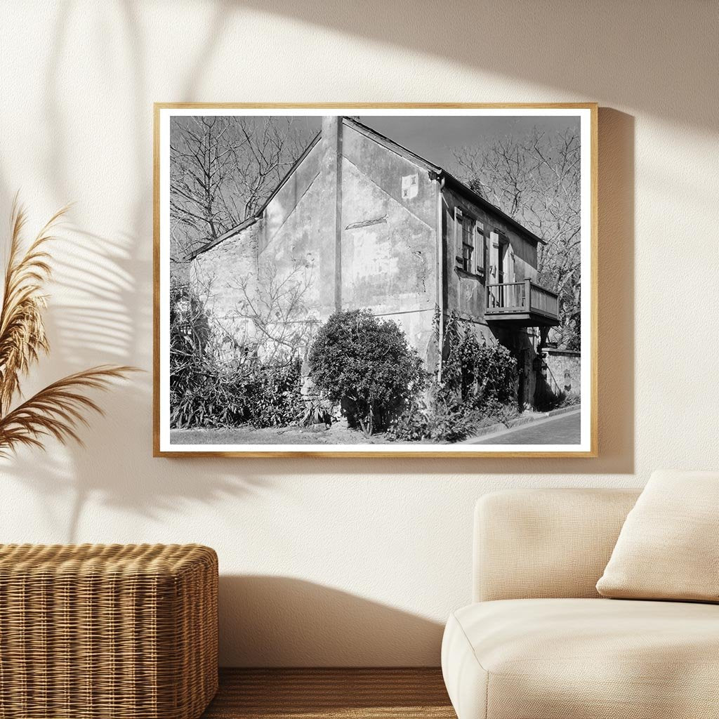 The Old House, St. Augustine, FL, 1803 - Historic Photo