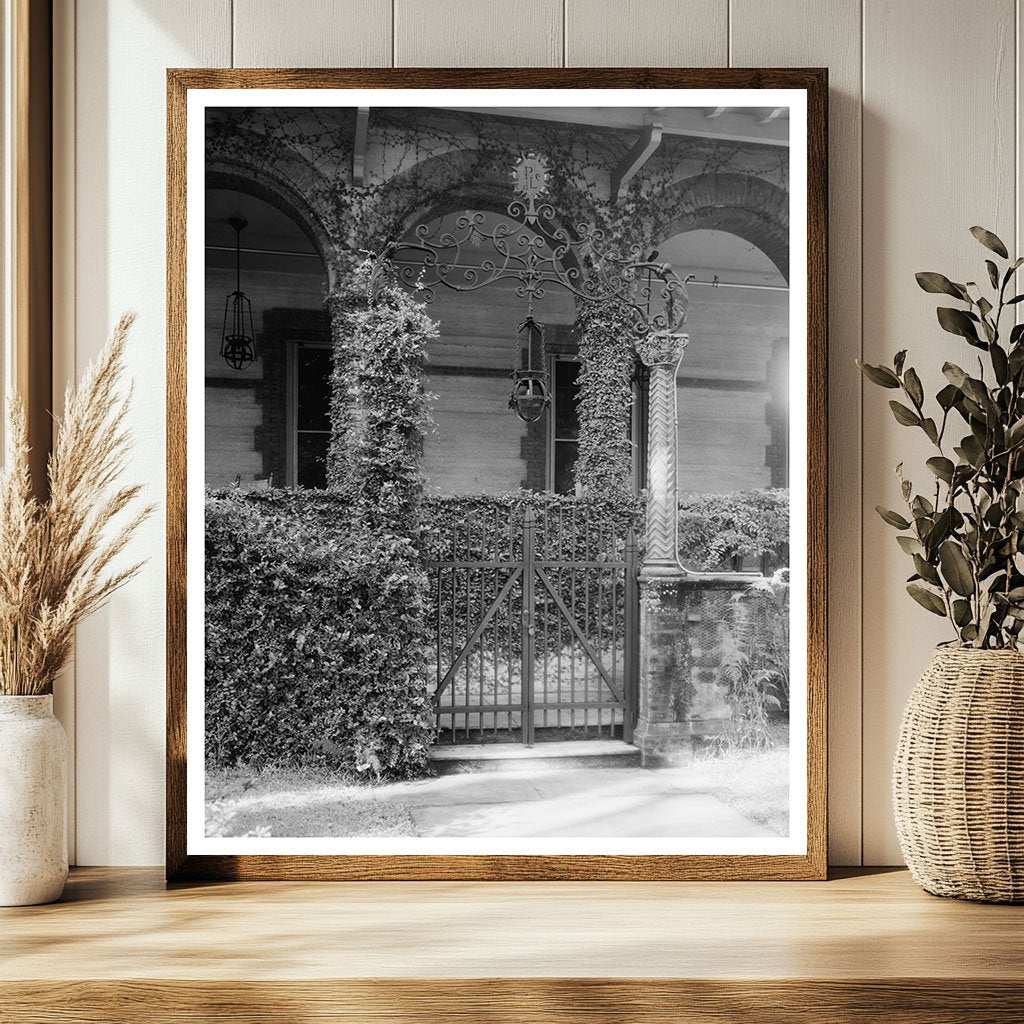 St. Augustine, FL Vintage Architecture Photo 1953