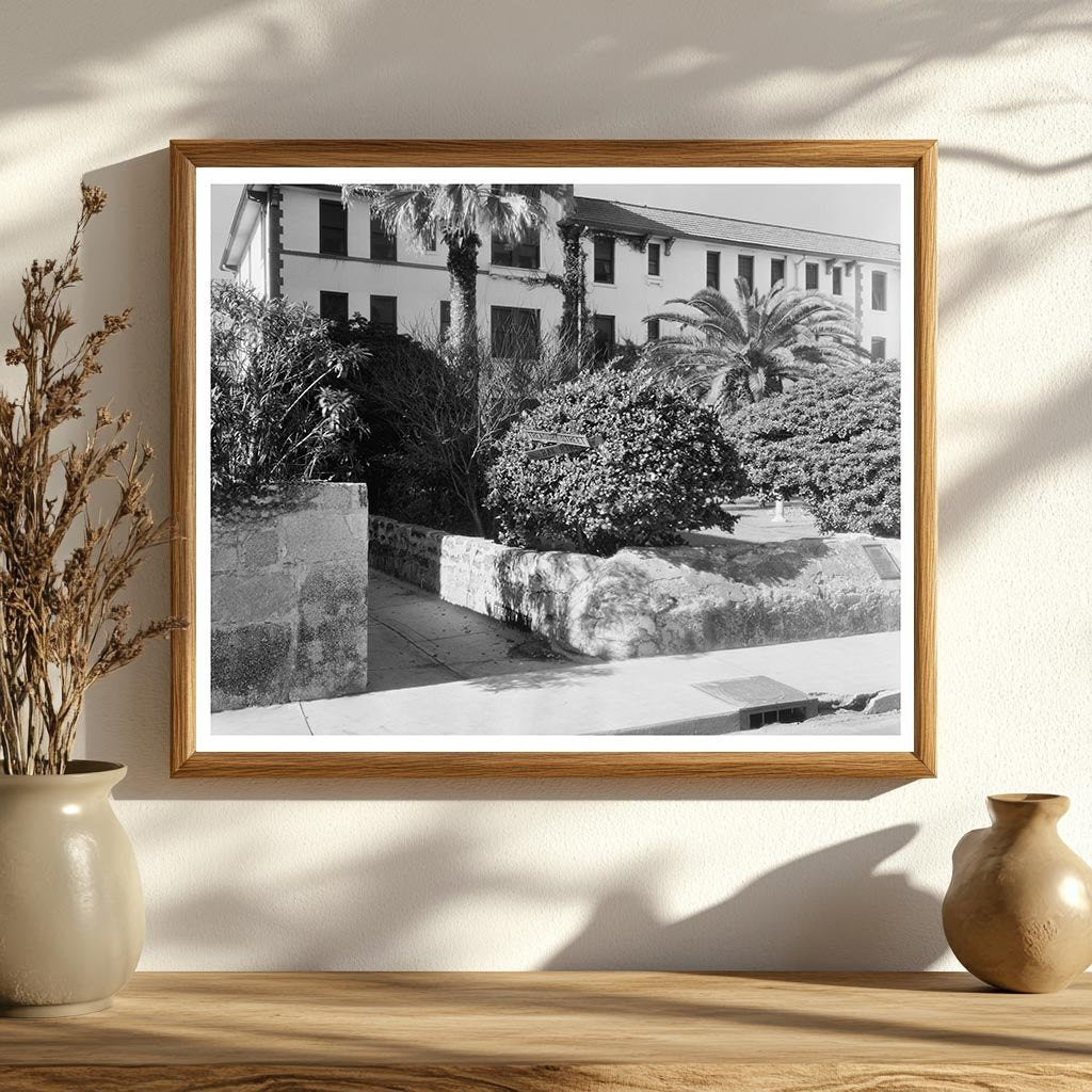 St. Augustine, FL Vintage Architecture Photo, 1953 Collectio