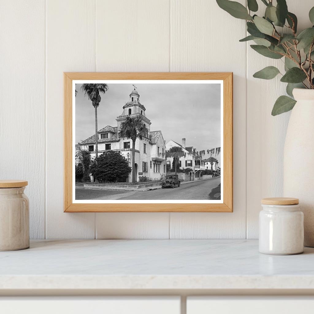 St. Augustine Florida Architecture 20th Century Photo
