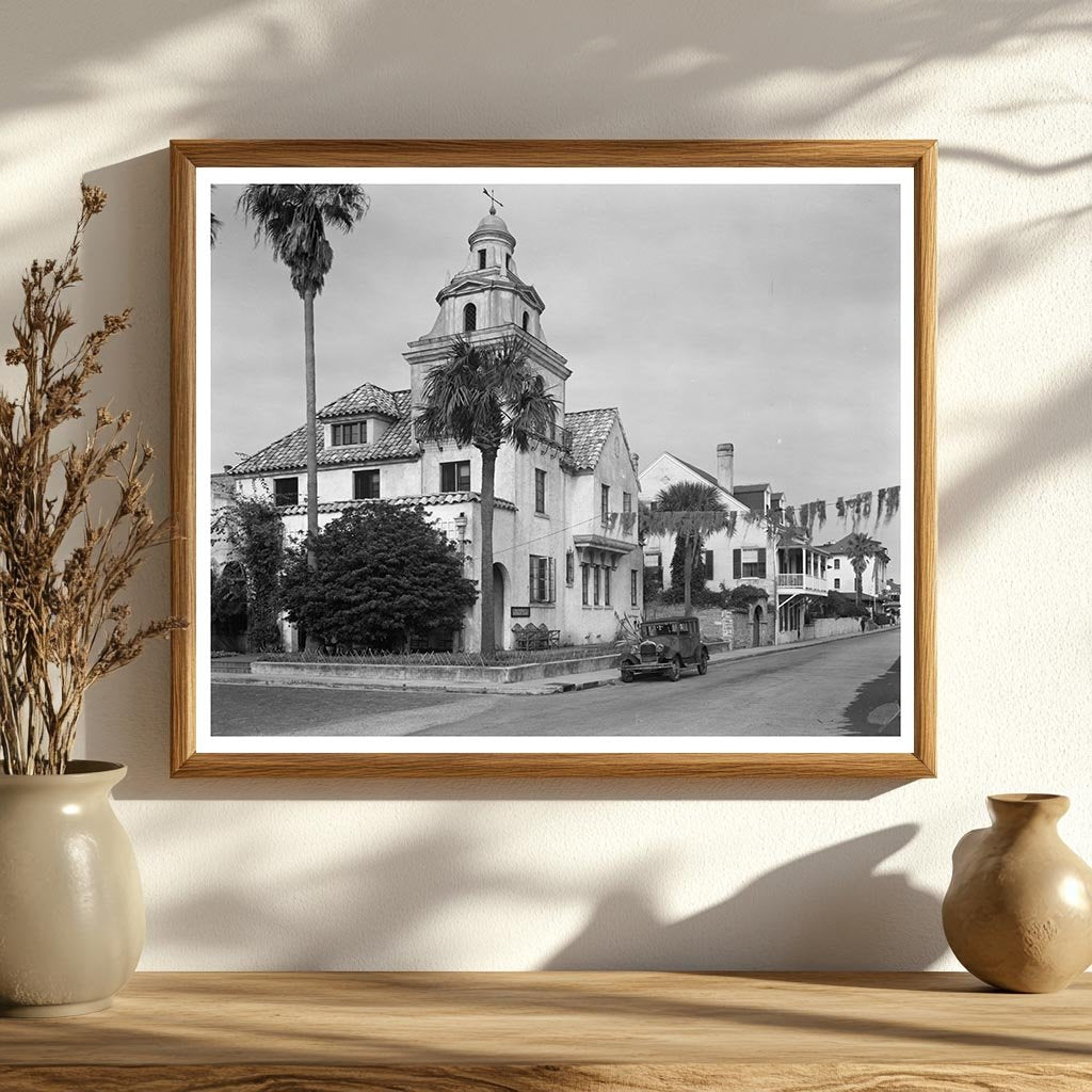 St. Augustine Florida Architecture 20th Century Photo
