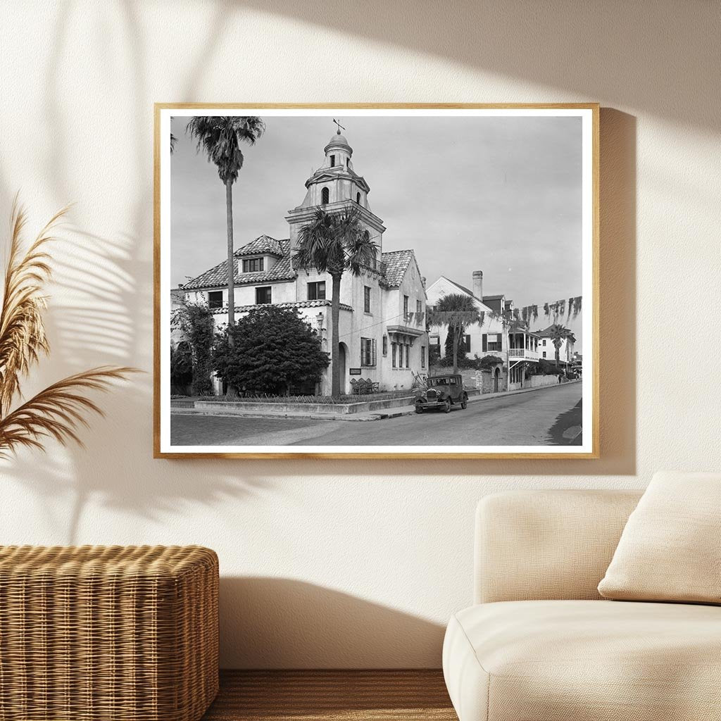 St. Augustine Florida Architecture 20th Century Photo