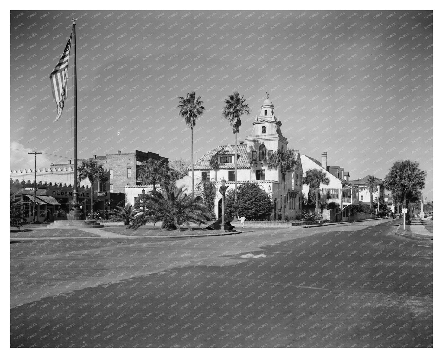 Historic St. Augustine Streets, Florida 20th Century Photo