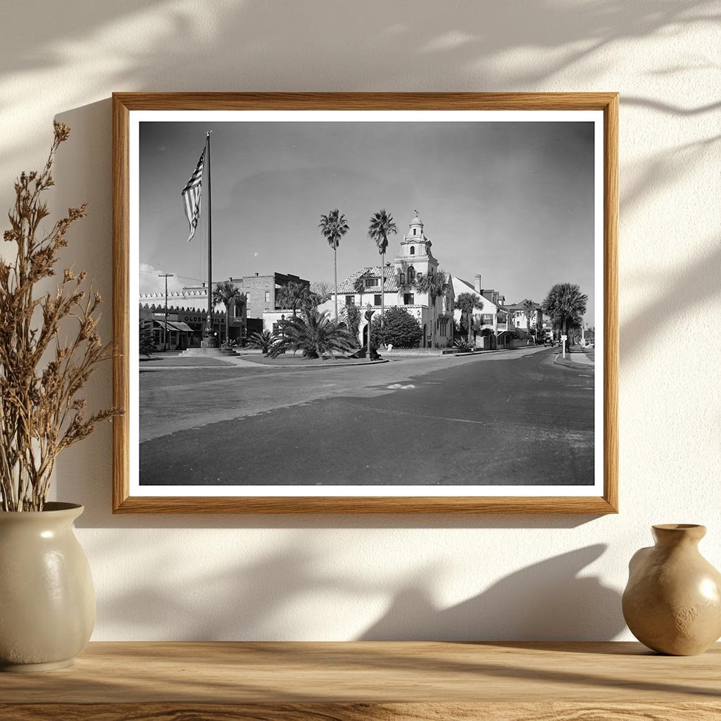 Historic St. Augustine Streets, Florida 20th Century Photo