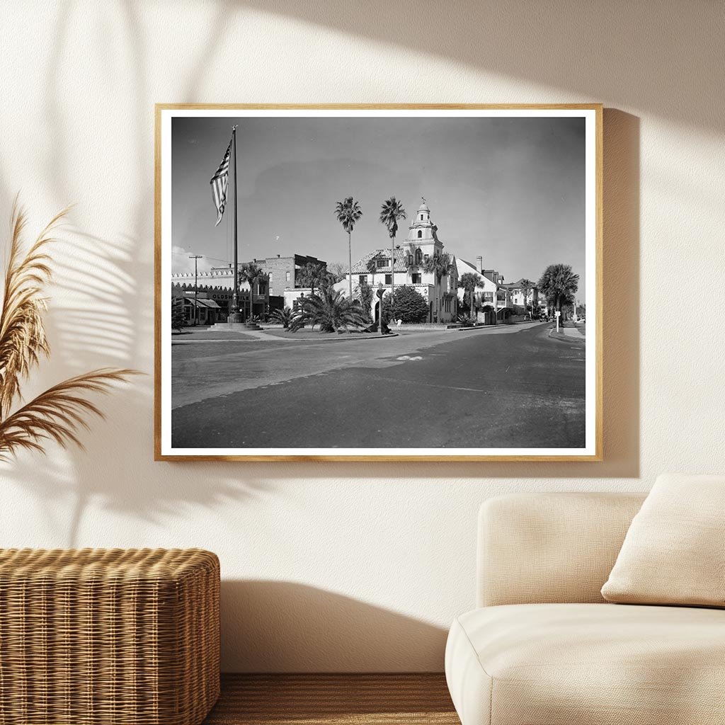 Historic St. Augustine Streets, Florida 20th Century Photo