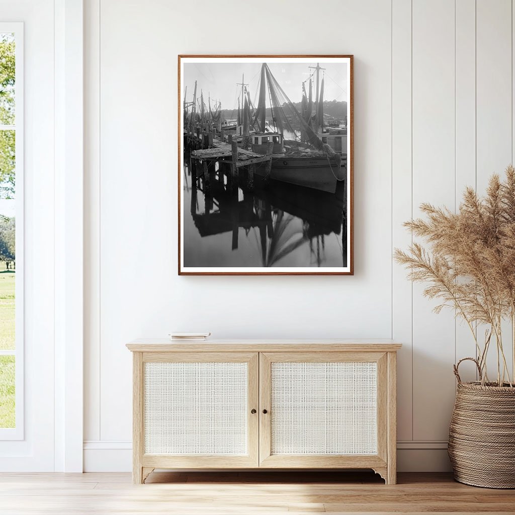 Mid-20th Century St. Augustine Waterfront Scene, Florida
