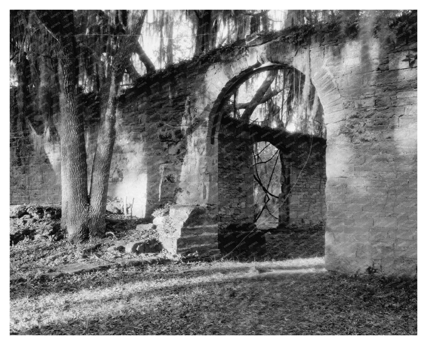 Mission Atocuimi de Jororo Ruins, New Smyrna, FL 1953
